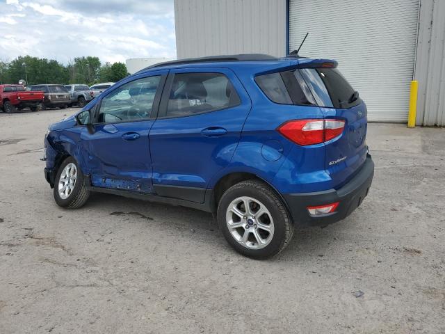 MAJ6P1UL4JC239637 - 2018 FORD ECOSPORT SE BLUE photo 2