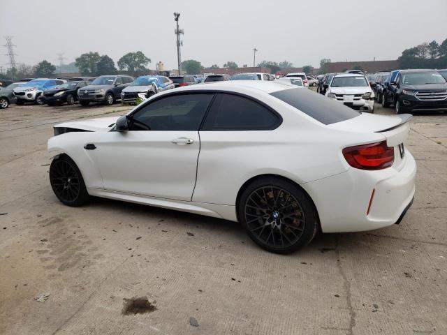 WBS2U7C03L7E81256 - 2020 BMW M2 COMPETITION WHITE photo 2