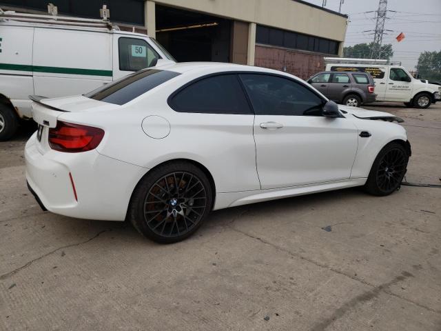 WBS2U7C03L7E81256 - 2020 BMW M2 COMPETITION WHITE photo 3