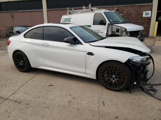 WBS2U7C03L7E81256 - 2020 BMW M2 COMPETITION WHITE photo 4