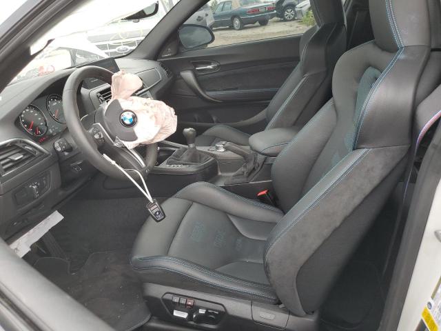 WBS2U7C03L7E81256 - 2020 BMW M2 COMPETITION WHITE photo 7