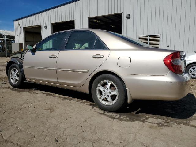 4T1BE32K32U632072 - 2002 TOYOTA CAMRY LE GOLD photo 2