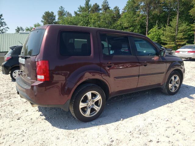 5FNYF4H5XFB033008 - 2015 HONDA PILOT EXL MAROON photo 3