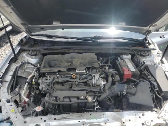 4T1B11HK5KU258474 - 2019 TOYOTA CAMRY L SILVER photo 11