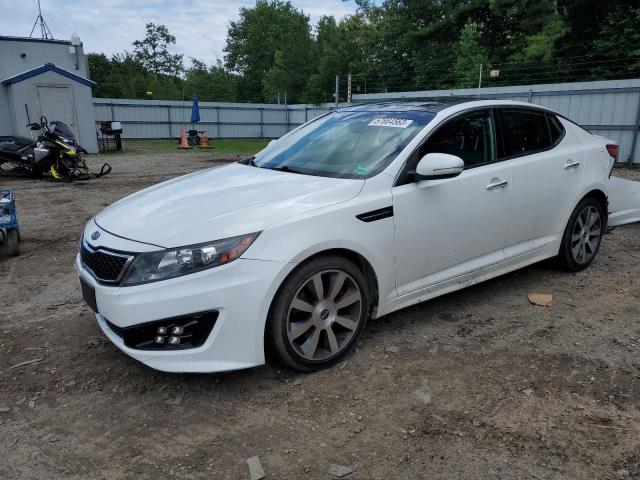 KNAGR4A67B5139690 - 2011 KIA OPTIMA SX WHITE photo 1