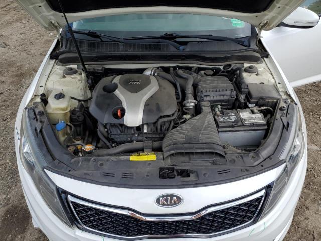 KNAGR4A67B5139690 - 2011 KIA OPTIMA SX WHITE photo 11