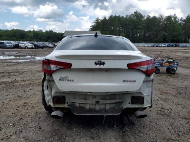 KNAGR4A67B5139690 - 2011 KIA OPTIMA SX WHITE photo 6