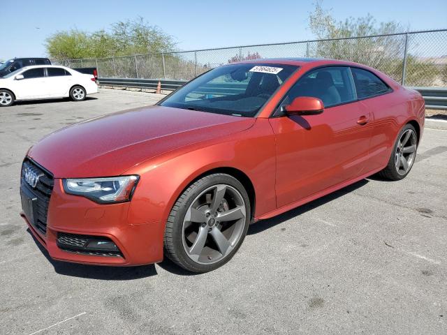 WAUCGAFR8EA059431 - 2014 AUDI S5 PREMIUM PLUS ORANGE photo 1