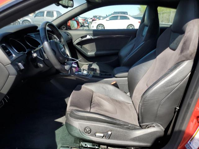 WAUCGAFR8EA059431 - 2014 AUDI S5 PREMIUM PLUS ORANGE photo 7