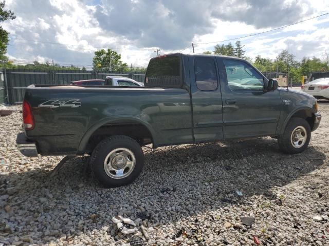 2FTRX18W42CA71800 - 2002 FORD F150 GREEN photo 3