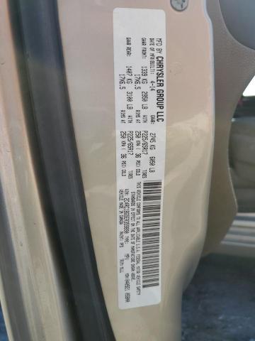 2C4RC1BG5ER359890 - 2014 CHRYSLER TOWN & COU TOURING BEIGE photo 14