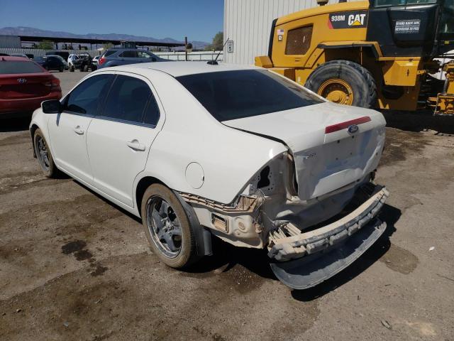 3FAHP0HA6BR179407 - 2011 FORD FUSION SE WHITE photo 2