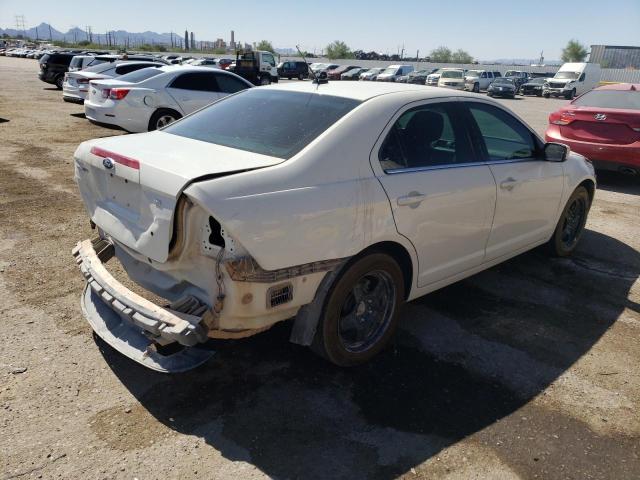 3FAHP0HA6BR179407 - 2011 FORD FUSION SE WHITE photo 3