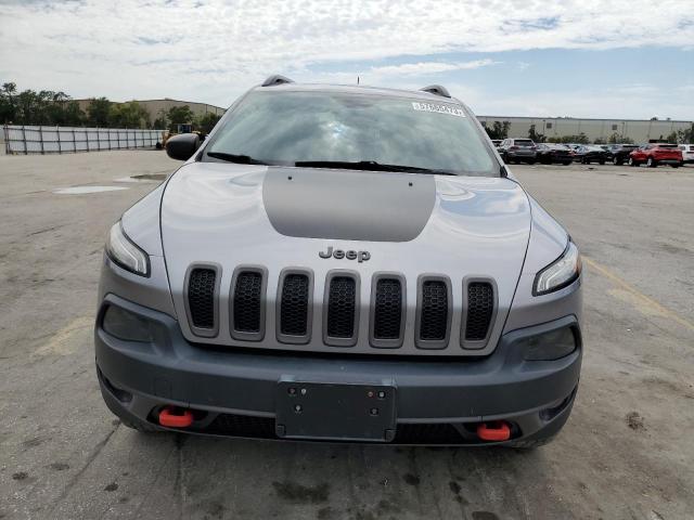 1C4PJMBS2EW215255 - 2014 JEEP CHEROKEE TRAILHAWK 银色 照片 5