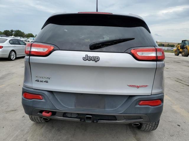 1C4PJMBS2EW215255 - 2014 JEEP CHEROKEE TRAILHAWK 银色 照片 6