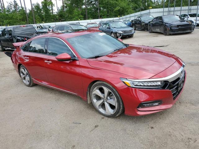 1HGCV1F9XJA139575 - 2018 HONDA ACCORD TOURING RED photo 4