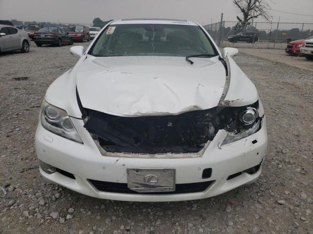 JTHDL5EF4C5004643 - 2012 LEXUS LS 460L WHITE photo 5