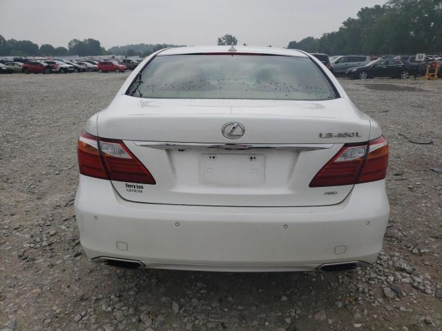 JTHDL5EF4C5004643 - 2012 LEXUS LS 460L WHITE photo 6