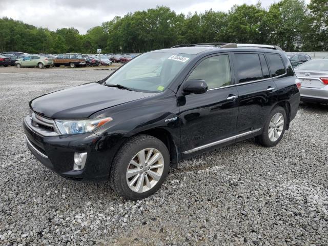 JTEDC3EH1C2010484 - 2012 TOYOTA HIGHLANDER HYBRID LIMITED BLACK photo 1