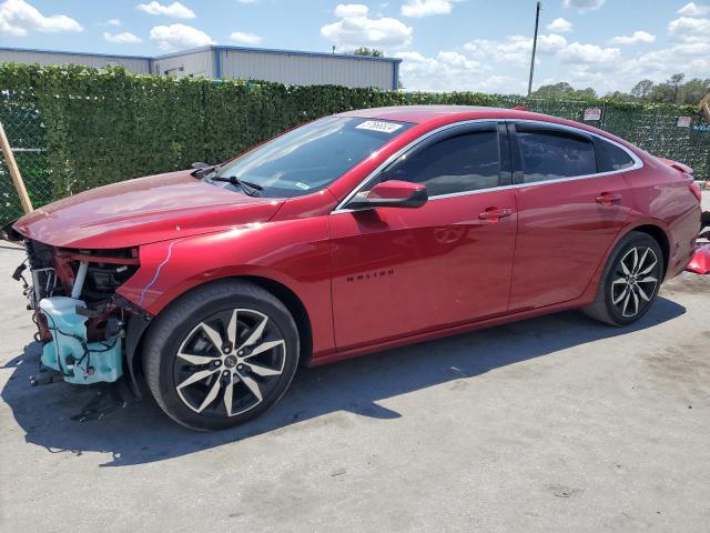 1G1ZG5ST7MF045701 - 2021 CHEVROLET MALIBU RS RED photo 1