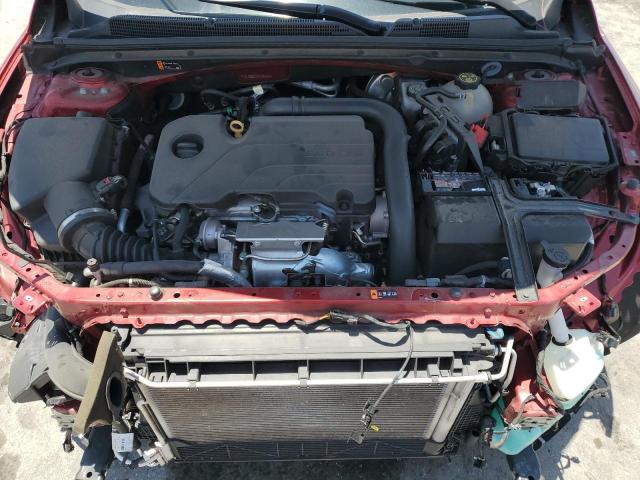 1G1ZG5ST7MF045701 - 2021 CHEVROLET MALIBU RS RED photo 11