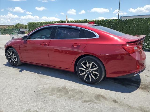 1G1ZG5ST7MF045701 - 2021 CHEVROLET MALIBU RS RED photo 2