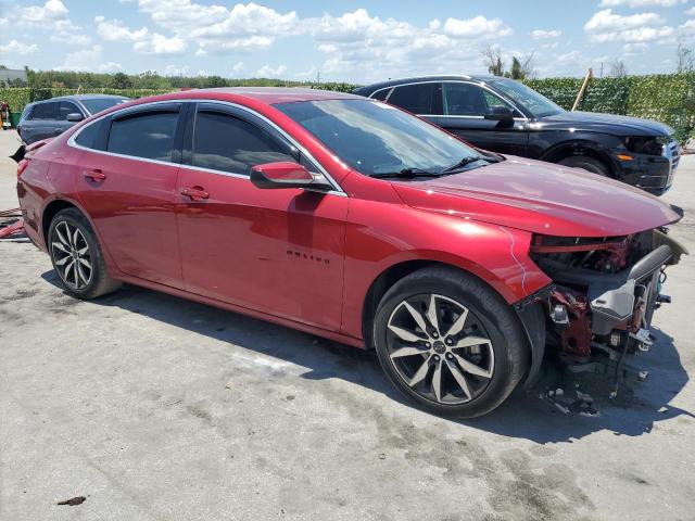 1G1ZG5ST7MF045701 - 2021 CHEVROLET MALIBU RS RED photo 4