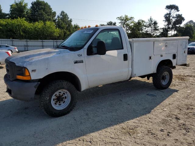 1FDSF35L5YEA09556 - 2000 FORD F350 SRW SUPER DUTY WHITE photo 1