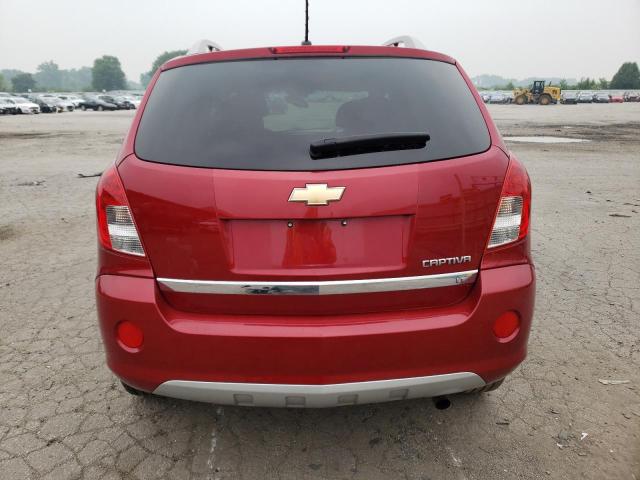 3GNAL3EK2ES628740 - 2014 CHEVROLET CAPTIVA LT RED photo 6