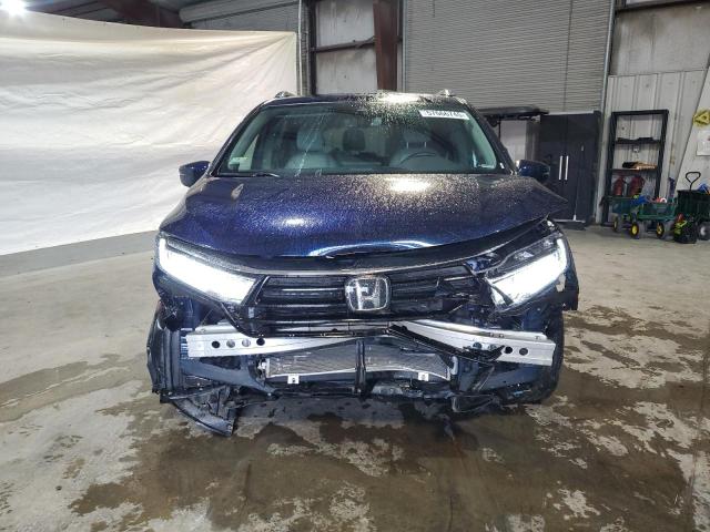 5FNRL6H71NB053950 - 2022 HONDA ODYSSEY EXL BLUE photo 5