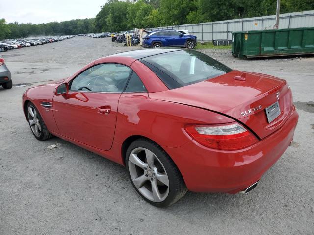 WDDPK5HA8DF062001 - 2013 MERCEDES-BENZ SLK 350 RED photo 2