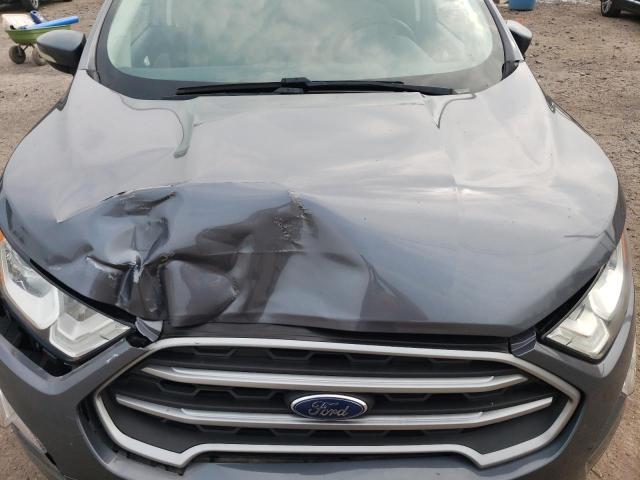 MAJ3P1TE6JC184288 - 2018 FORD ECOSPORT SE SILVER photo 12