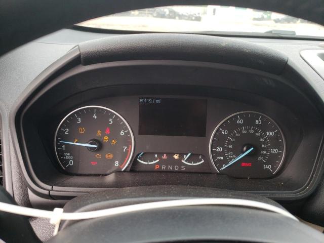 MAJ3P1TE6JC184288 - 2018 FORD ECOSPORT SE SILVER photo 9