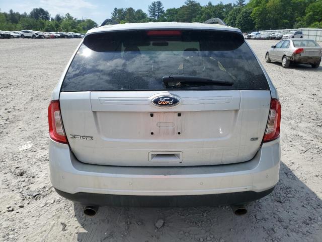 2FMDK4GC5DBB48602 - 2013 FORD EDGE SE SILVER photo 6