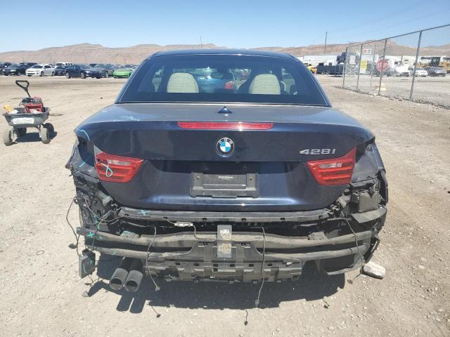 WBA3V7C59FP771598 - 2015 BMW 428 I SULEV BLUE photo 6