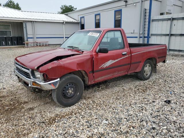 4TARN81P4PZ068712 - 1993 TOYOTA PK 1/2 TON SHORT WHEELBASE DX MAROON photo 1