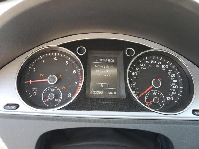 WVWBP7AN6GE513628 - 2016 VOLKSWAGEN CC BASE BLACK photo 9