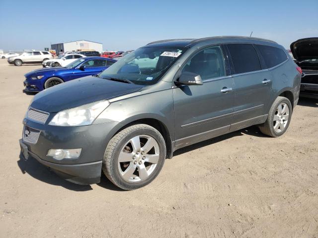 1GNKRLED5BJ263763 - 2011 CHEVROLET TRAVERSE LTZ GRAY photo 1