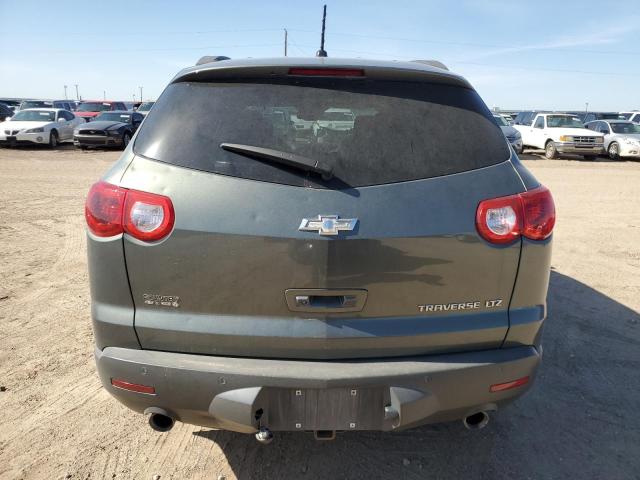 1GNKRLED5BJ263763 - 2011 CHEVROLET TRAVERSE LTZ GRAY photo 6