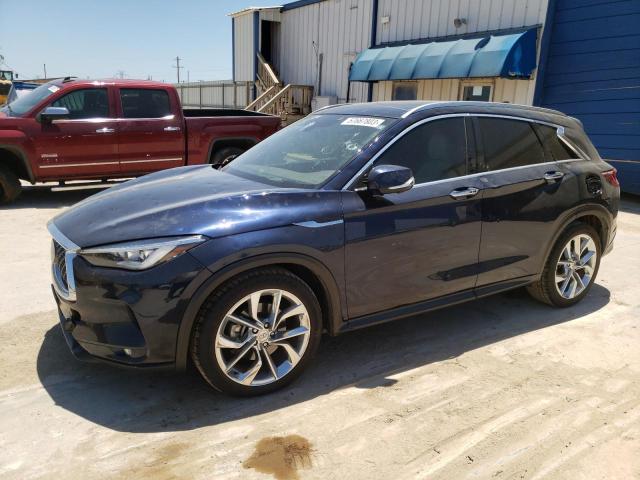 3PCAJ5M39KF110990 - 2019 INFINITI QX50 ESSENTIAL BLUE photo 1