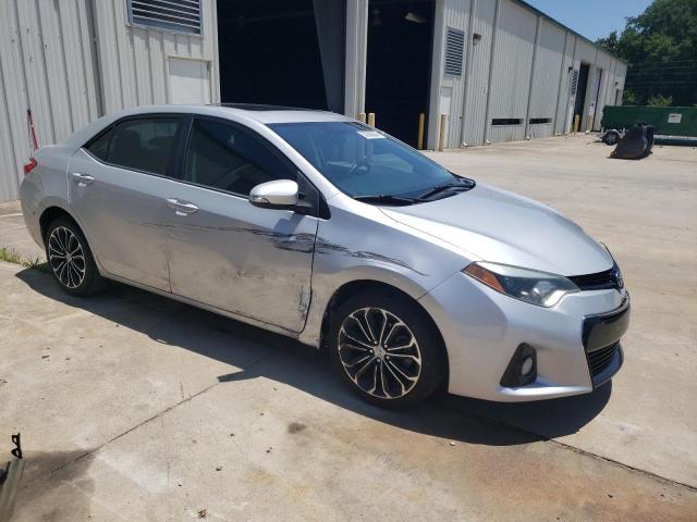 2T1BURHE3GC494503 - 2016 TOYOTA COROLLA L SILVER photo 4