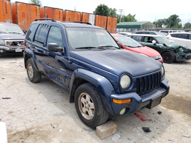 1J4GL58K54W167668 - 2004 JEEP LIBERTY LIMITED BLUE photo 4