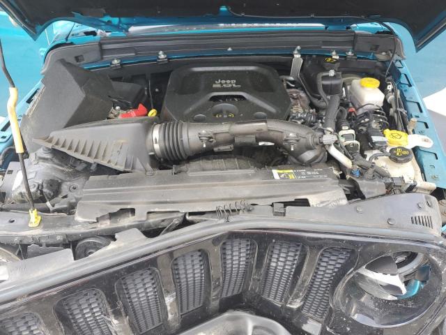 1C4HJXDN2LW158856 - 2020 JEEP WRANGLER U SPORT TEAL photo 11