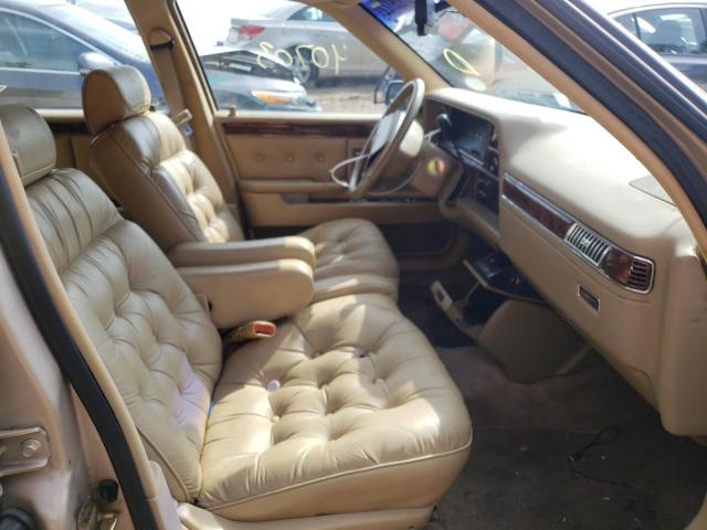 1C3XV66R7ND811307 - 1992 CHRYSLER NEW YORKER FIFTH AVENUE BEIGE photo 5