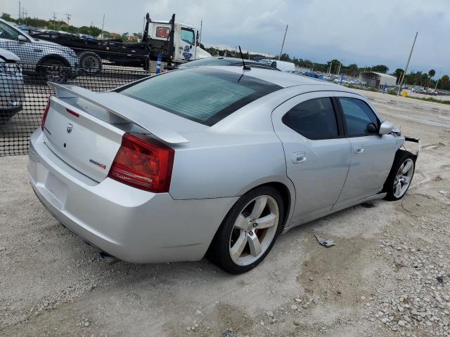 2B3LA73W08H198090 - 2008 DODGE CHARGER SRT-8 SILVER photo 3