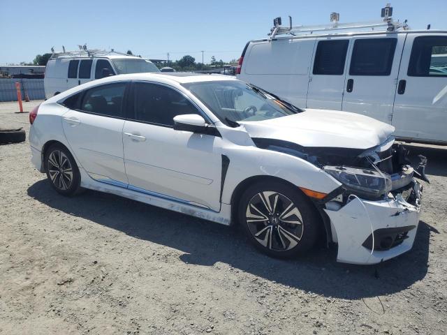 JHMFC1F70JX001068 - 2018 HONDA CIVIC EXL Սպիտակ լուսանկար 4