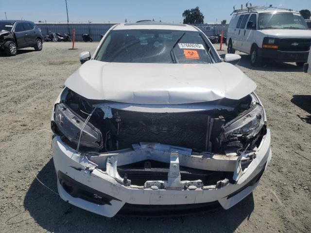 JHMFC1F70JX001068 - 2018 HONDA CIVIC EXL Սպիտակ լուսանկար 5