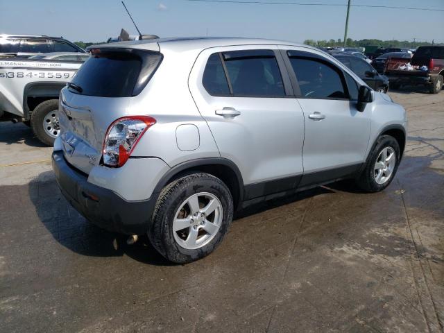 KL7CJPSB1FB077021 - 2015 CHEVROLET TRAX 1LS SILVER photo 3