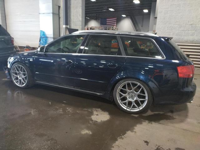 WAUUL78E77A171282 - 2007 AUDI NEW S4 AVANT QUATTRO BLUE photo 2