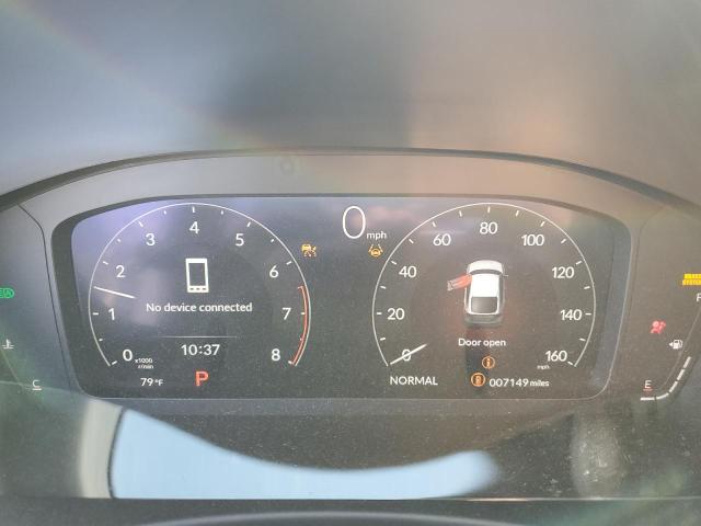 19XFL1H85PE009893 - 2023 HONDA CIVIC SPORT TOURING BLUE photo 9